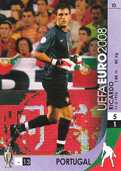 Ricardo Portugal Panini Euro 2008 Card Game #10